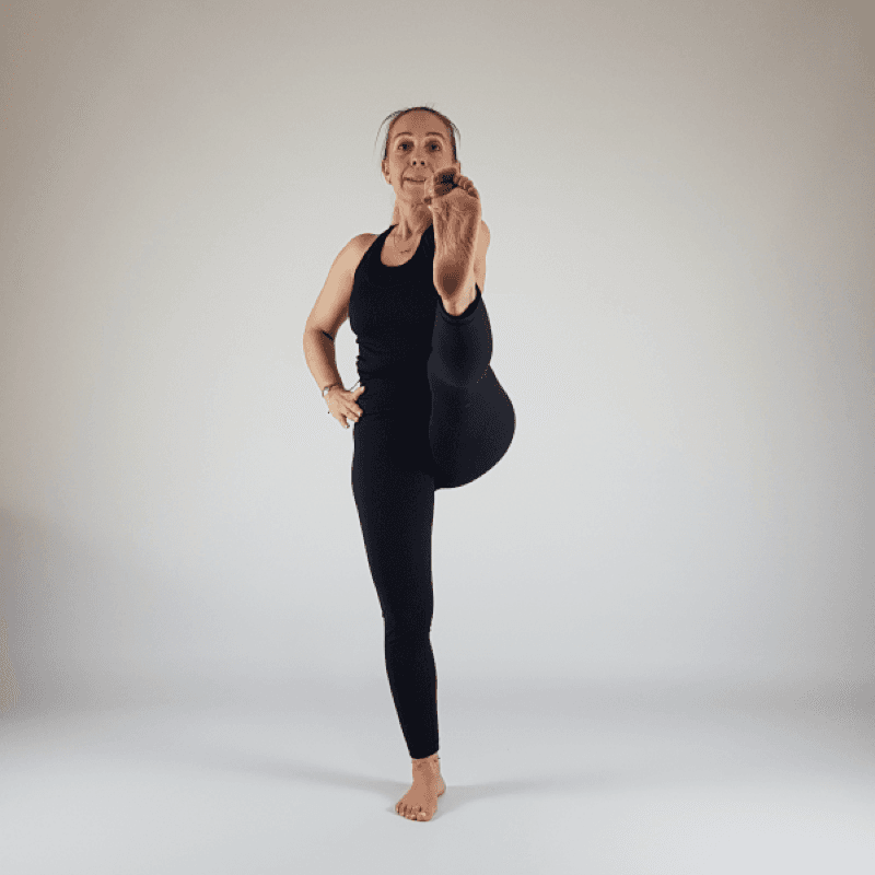 Advanced Standing Examples Utthita Hasta Padangusthasana: Advanced Standing Balance Guide | FLOW ...