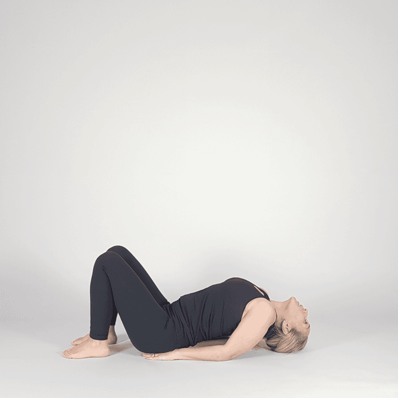 Supported Bridge Pose
