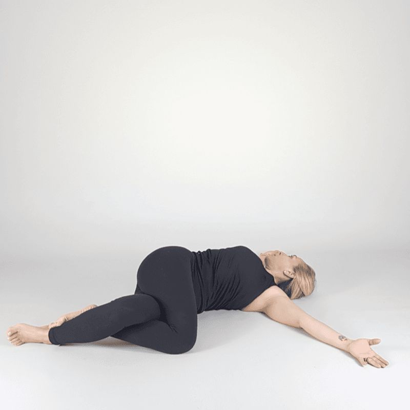 Reclined Bound Angle Pose