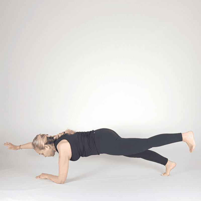 Forearm Plank Arm Reach