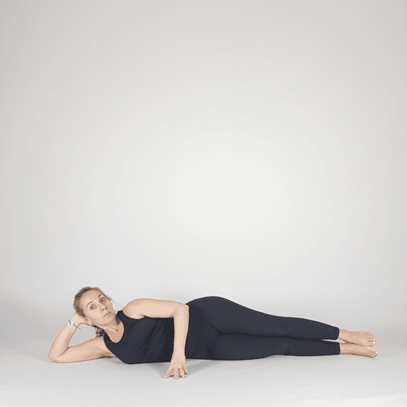 Half Locust Pose