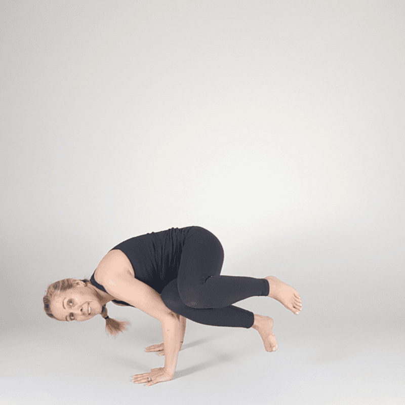 Side Crow Pose