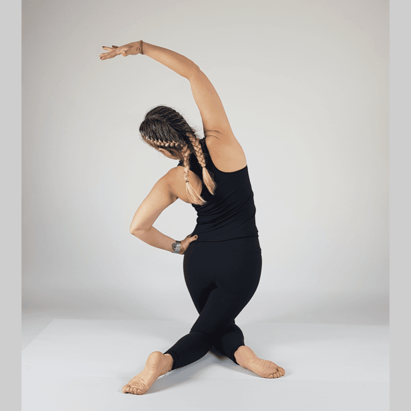 Kneeling Side Bend Twist