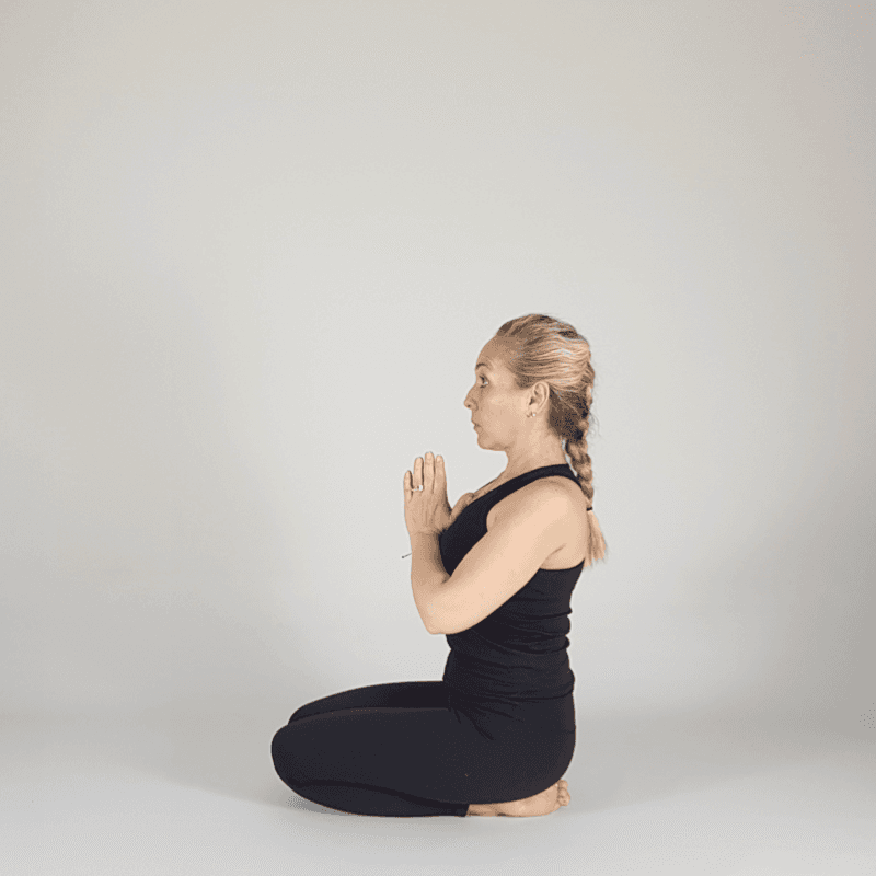 Kneeling Prayer Pose