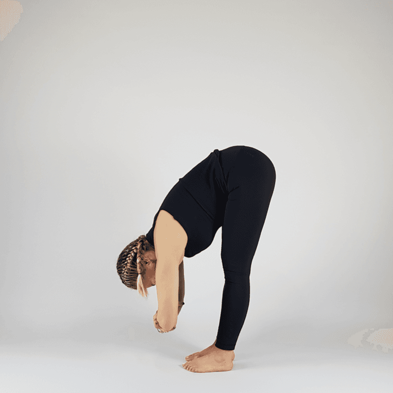 Side View Forward Fold