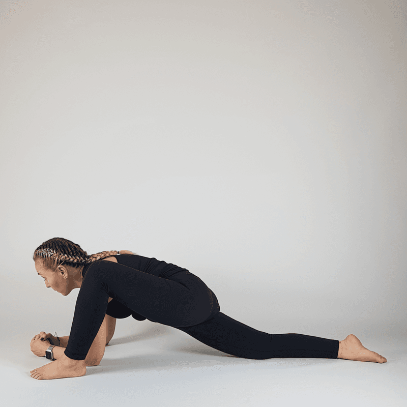 Low Lunge Forearm Variation