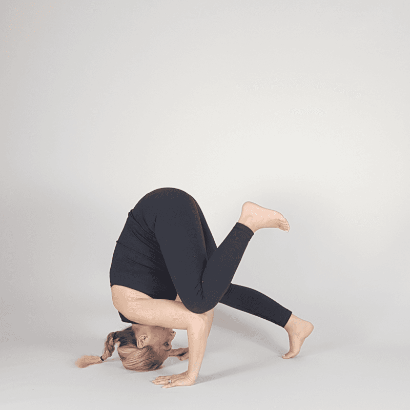 Tripod Headstand Knees Bent